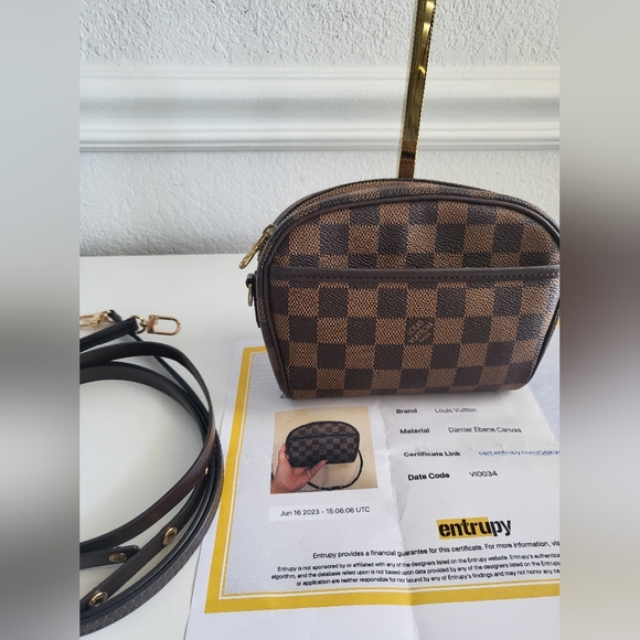 Louis Vuitton Damier Ebene 3-way Pochette - Waistbag & Crossbody - Picture 6 of 16